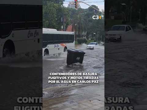 INCONVENIENTES POR LA LLUVIA EN CARLOS PAZ 🚨