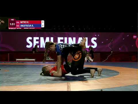 1/2 Women's GP No-Gi - 71 kg: K. MITKO (POL) v. R. ANUFRIEVA (RUS)