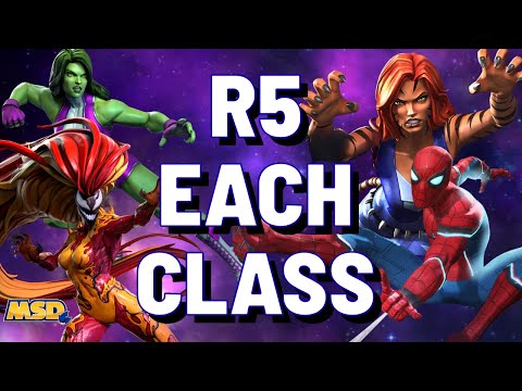 My First Pick From Each Class for a 7-Star Rank 5 | Marvel Contest of Champions