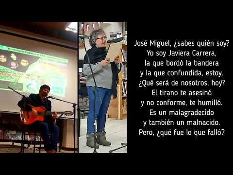 Claudio Gajardo - "Más que José Miguel" (Olga Cruz, encarnando a J. Carrera). Bb. de Chimbarongo