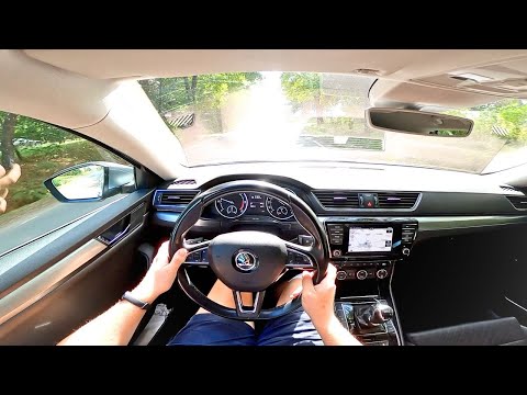 2016 Skoda Superb III 2.0 TDI 190HP DSG - POV TEST DRIVE