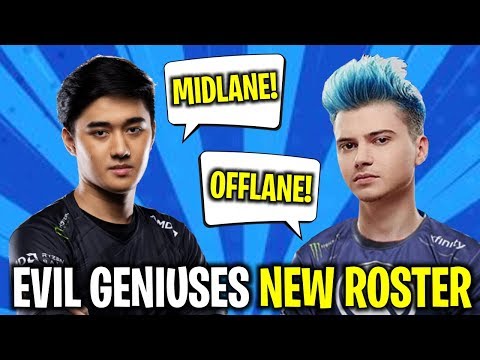 EVIL GENIUSES NEW ROSTER..!! New EG Formation Abed Midlane + Ramzes Offlane 7.22g | Dota 2