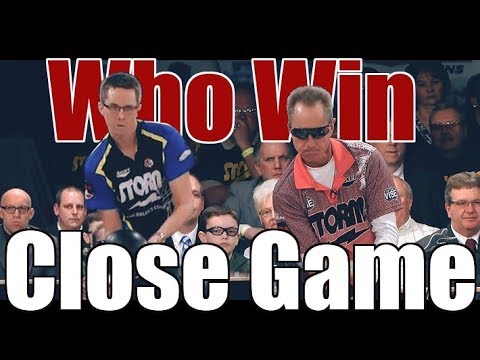 Close Game Bowling Game - Martin Larsen VS. Pete Weber