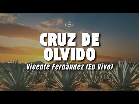 Vicente Fernández - Cruz de Olvido (En Vivo) (Letra/Lyrics)
