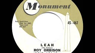 1962 HITS ARCHIVE: Leah - Roy Orbison