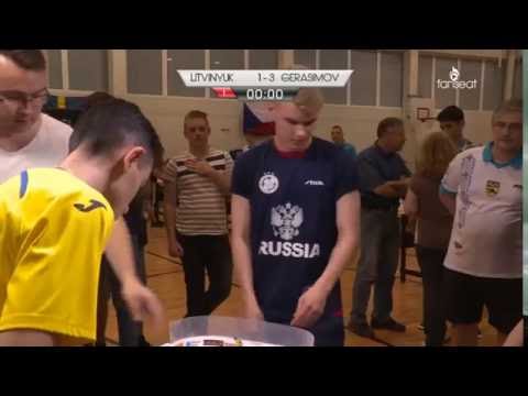 European Table Hockey Championship 2016: Dmytro Litvinyuk (UKR) - Veniamin Gerasimov (RUS)