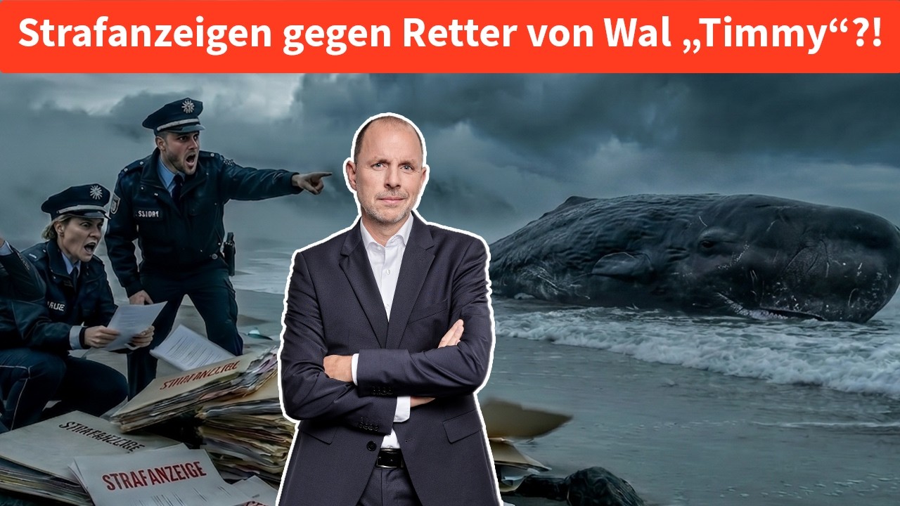 Staatsanwaltschaft nach Tod von Buckelwal Timmy mit hunderten Anzeigen überrollt! | Anwalt Solmecke