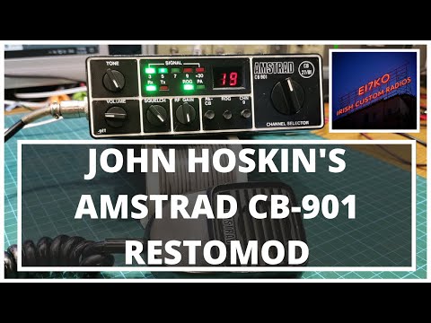 AMSTRAD CB 901 UK-FM CB RADIO RESTOMOD