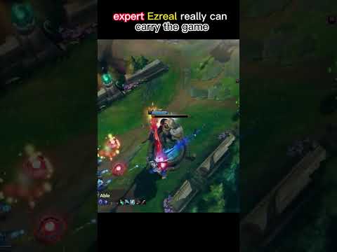 Ezreal Pro: Mastering Skills and Dominating the Game 🔥🎮💪#shorts #lol#ezreal