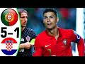 Portugal vs Croatia 5-1 - All Goals and Highlights - 2024 🔥 RONALDO