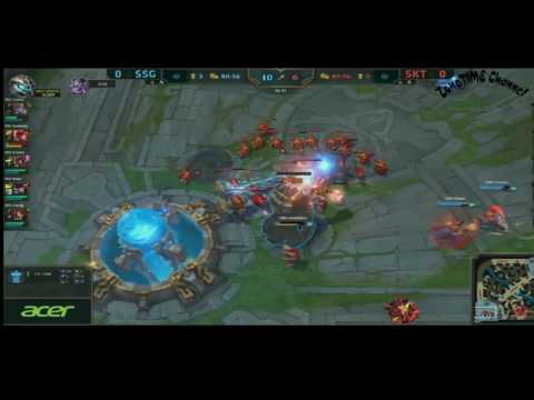 SKT vs SSG Game 1 Highlights, S6 Worlds 2016 Grand Final, SK Telecom T1 vs Samsung Galaxy G1