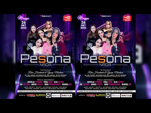 🔴Live Streaming Malam PESONA NADA Stage In GUNUNG GEULIS - WANAREJA Minggu, 26 Oktober 2025