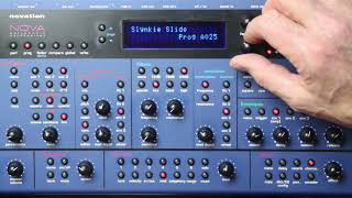 Video thumbnail for Novation Nova Demo Part 1 by jeffevansmusic