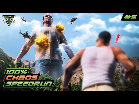 Can You Speedrun GTA 5 100% With 850+ Mods? – Enhanced Chaos #5