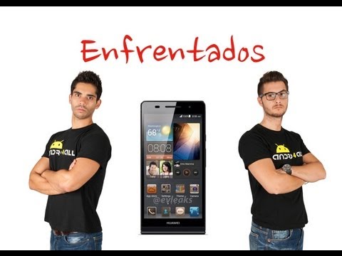 Enfrentados por el Huawei Ascend P6