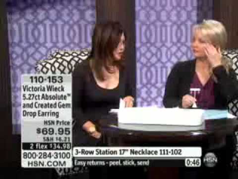 Victoria Wieck 5.27ct Absolute? and Created Gem Drop Earrings  Victoria Wieck Absolute™