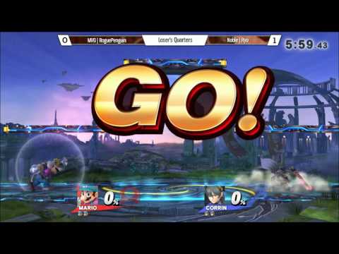 CB11 Singles - Noble|Ryo (Corrin) Vs. MVG|RoguePenguin (Mario) SSB4 Losers Quarterfinals