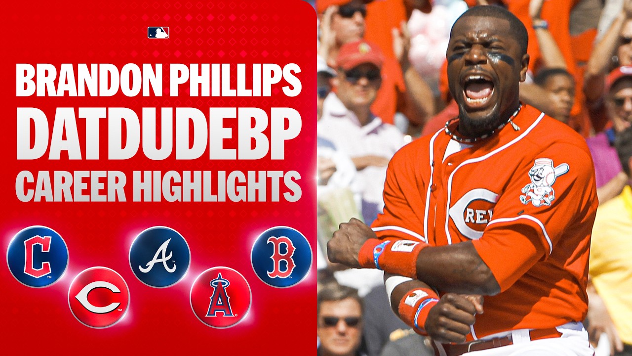 The ULTIMATE Brandon Phillips DatDudeBP highlight reel mixtape! 🔥 | MLB Highlights