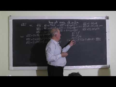 2/2 Lectia 1205 Ecuatii in N Teorema impartirii cu rest C M M M C Descompunerea in baza 10 - Clasa 5