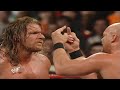 Stone Cold HHH Vs The Rock Kurt Angle 2 5 2001