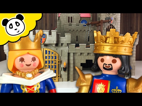 ⭕ PLAYMOBIL - Königsburg der Löwenritter - Spielzeug auspacken & spielen - Pandido TV