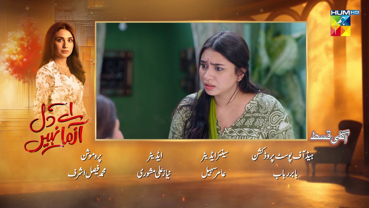 Aye Dil Aazma Nahin - Episode 33 Teaser - [Mirza Zain Baig and Hina Tariq] - HUM TV