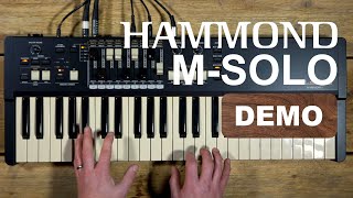Video thumbnail for Hammond M Solo Demo & Buyers Guide | Bonners Music by Bonners Pianos & Keyboards