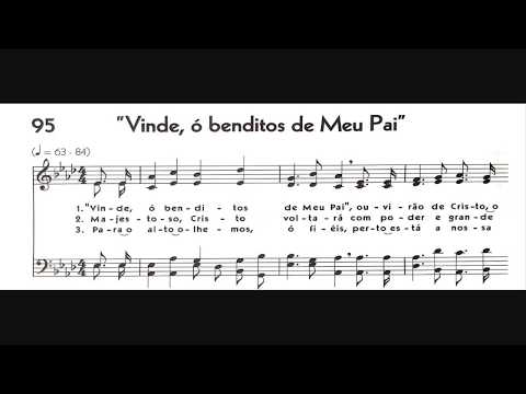 Hinário 5 CCB - Hino 095 - "Vinde, ó benditos de Meu Pai" - Strings - Teclado Yamaha PSR S670