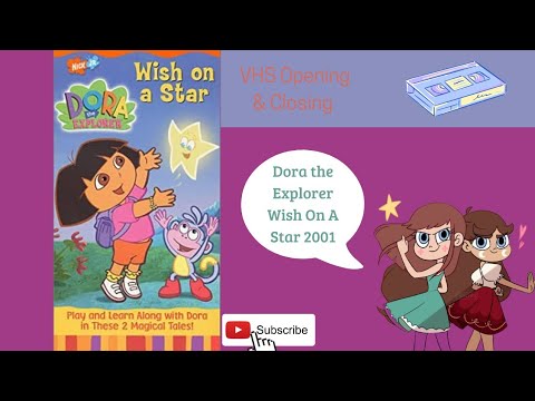 Dora The Explorer Wish On A Star 2001 VHS Opening & Closing