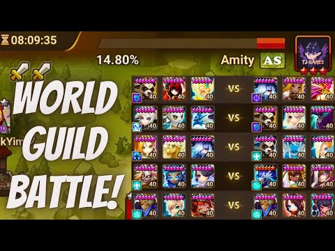 Preparing Our Brain for the New Siege Season ! - G3 World Guild Battle v Amity (AS)