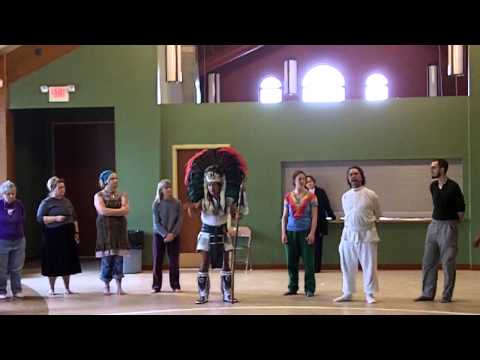 Labyrinth Walk in Peaceburgh with Ac Tah, Messenger of the Maya