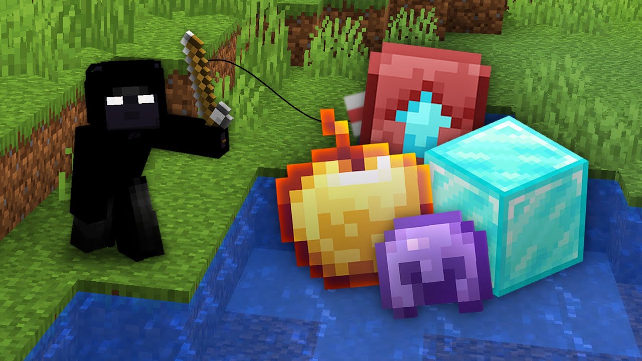 Minecraft Hunger Games, But Fishing Is OP...