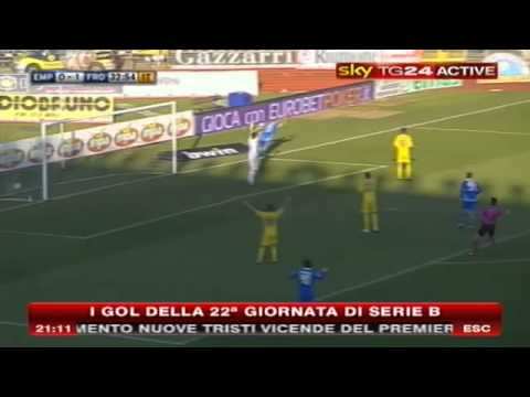 Video gol Serie B 22° Giornata - 15 Gennaio 2011