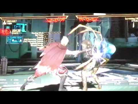Fujin Combo guide for sky wakka showing behind and in front