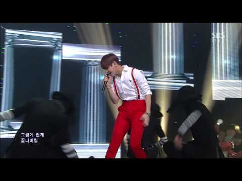 Yoseop of Beast (Yoseop) [Caffeine] @SBS Inkigayo Popular song 20130106