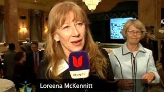 Interview with Loreena McKennitt - IDI Toronto Friendship Dinner 2009 (1/2)