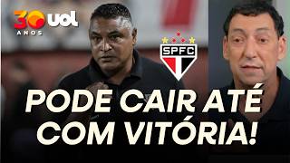 ROGER MACHADO PODE SER DEMITIDO DO SÃO PAULO INCLUSIVE COM VITÓRIA CONTRA O JUVENTUDE!, DIZ PVC