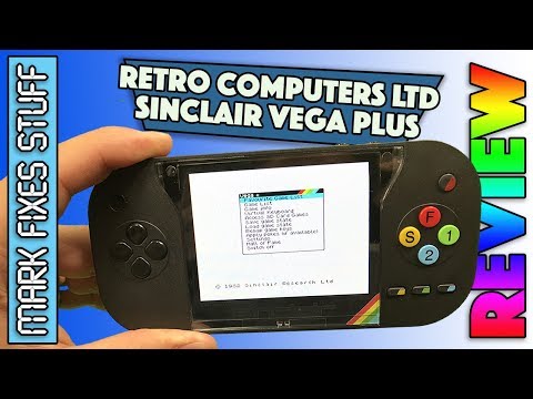 Sinclair Vega Plus Handheld - One Week Review - Vega + - RCL - Retro Computers Ltd