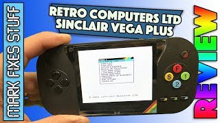 Sinclair Vega Plus Handheld - One Week Review - Vega + - RCL - Retro Computers Ltd