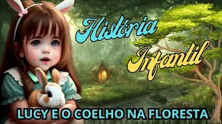 LUCY E O COELHO NA FLORESTA - HISTÓRIAS INFANTIS AUTORAIS DARRO.