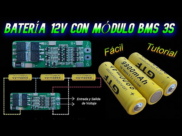 Vídeo relacionado con EMSea 2X Placa de Carga Y Descarga de 12 V Módulo de Refuerzo Convertidor CC-CC para Sistema de Energía Solar de Litio para Baterías de Litio 18650