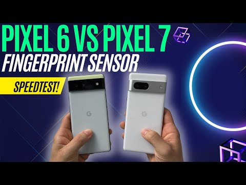 Pixel 7 vs Pixel 6 Fingerprint sensor speed test MAJOR improvements!