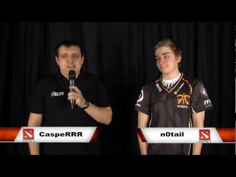 StarSeries S5 LAN-final - Interview with Fnatic.n0tail (с русскими субтитрами)