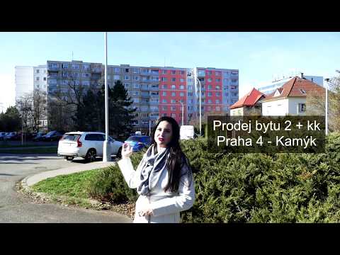 Videoprohlídka - Prodej bytu 2+kk, Praha 4 - Kamýk