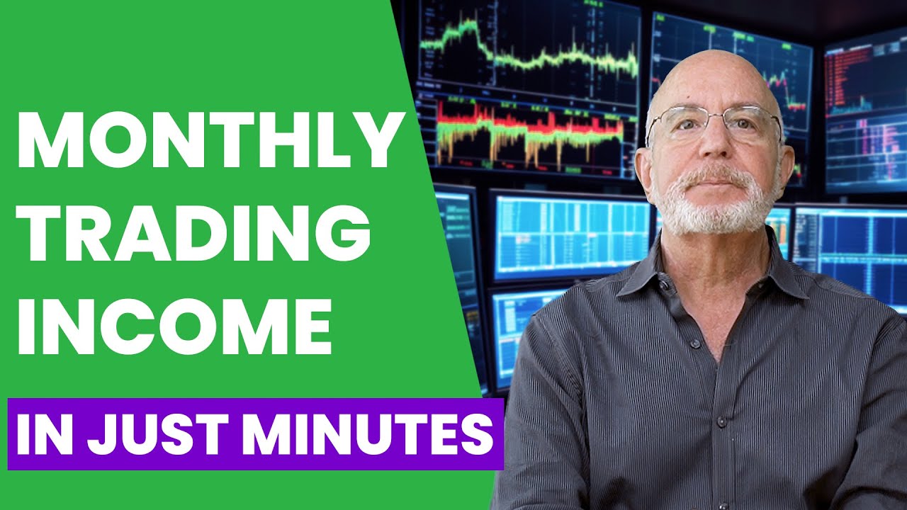 How to Earn Monthly Cashflow (Trading Just 10 Minutes / Month)