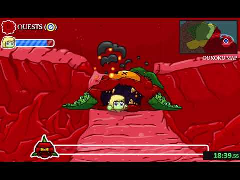 Super Chibi Knight: sorcerer any% speed run (19m 37s) New WR!