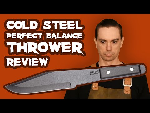 Product Review! Cold Steel Perfect Balance Thrower Throwing Knife!