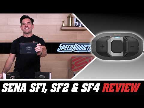 Sena SF1, SF2 & SF4 Bluetooth Headset - Review at SpeedAddicts.com