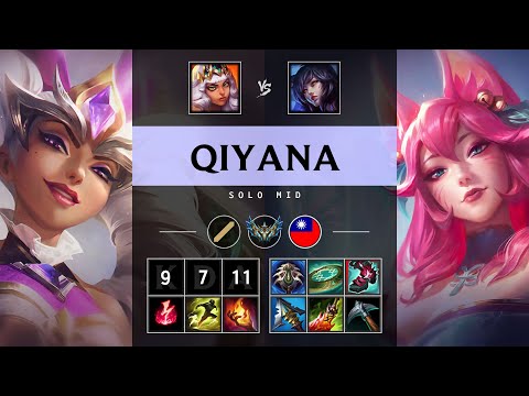 Qiyana Mid vs Ahri - TW Challenger Patch 25.20