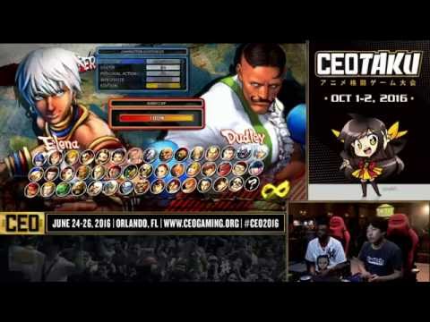 CEO2016 USF4 Losers Finals - TS POONGKO  vs SMUG